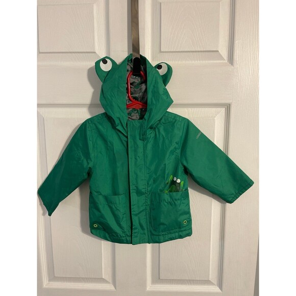 London Fog Other - LONDON FOG Little Animal Jersey Lined Rainslicker Jacket Size 18 Months